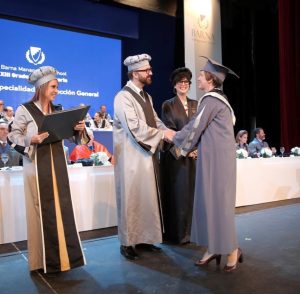 Graduación de miembros de AINEP en el Posgrado en Dirección General 2017 énfasis Educación impartido por Barna Management School